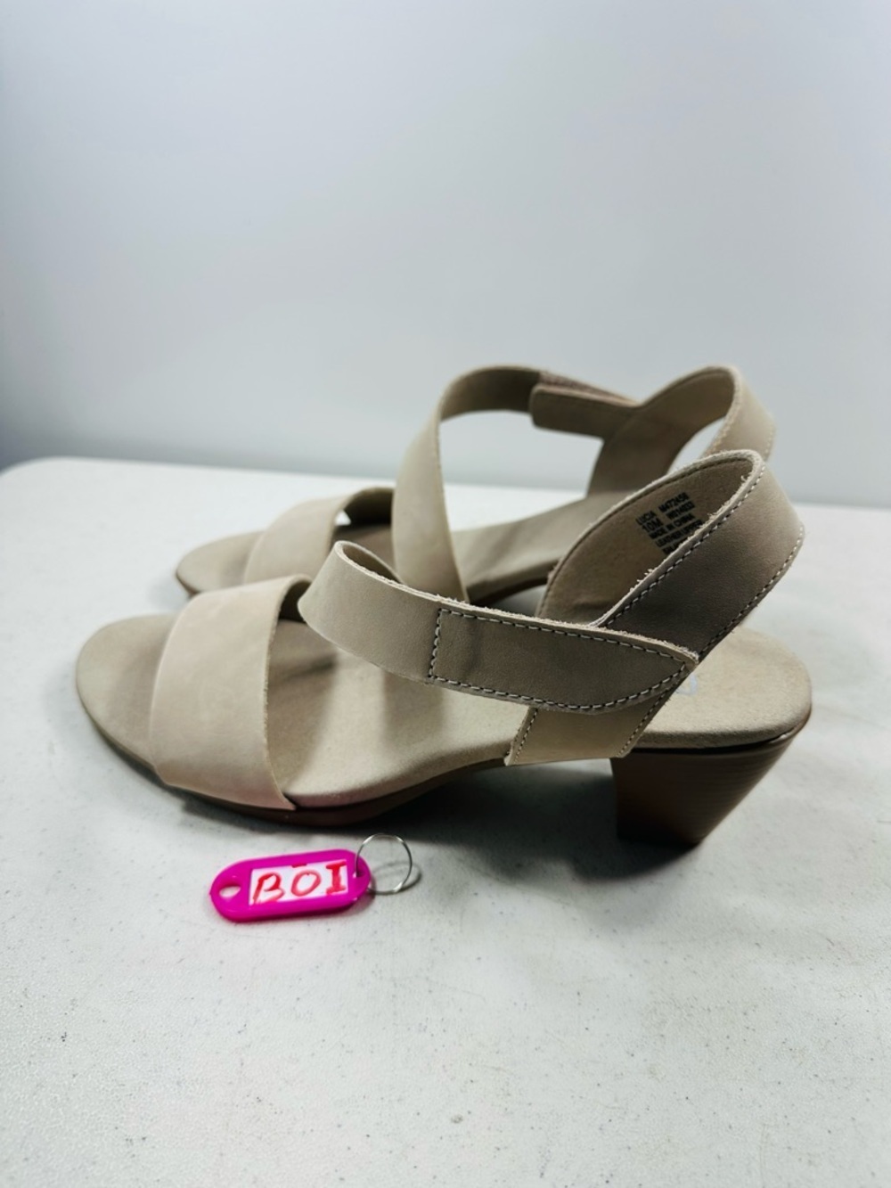 Munro Lucia Black Heel Sandals 1691 Womens Shoes Size 10M New